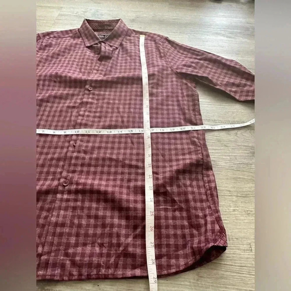Ted Baker long sleeve button down shirt size 5 - Picture 5 of 5